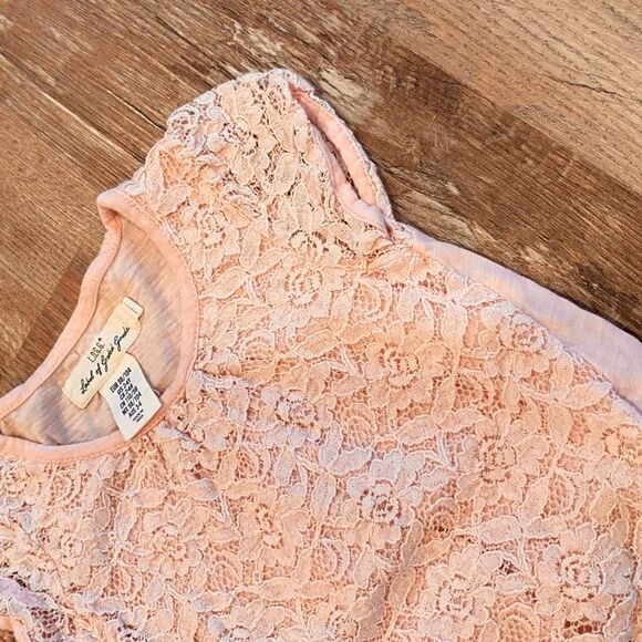 H&M Label of Graded Goods Pink Lace Sleeveless Blouse Size 2-4 Years - Picture 4 of 8
